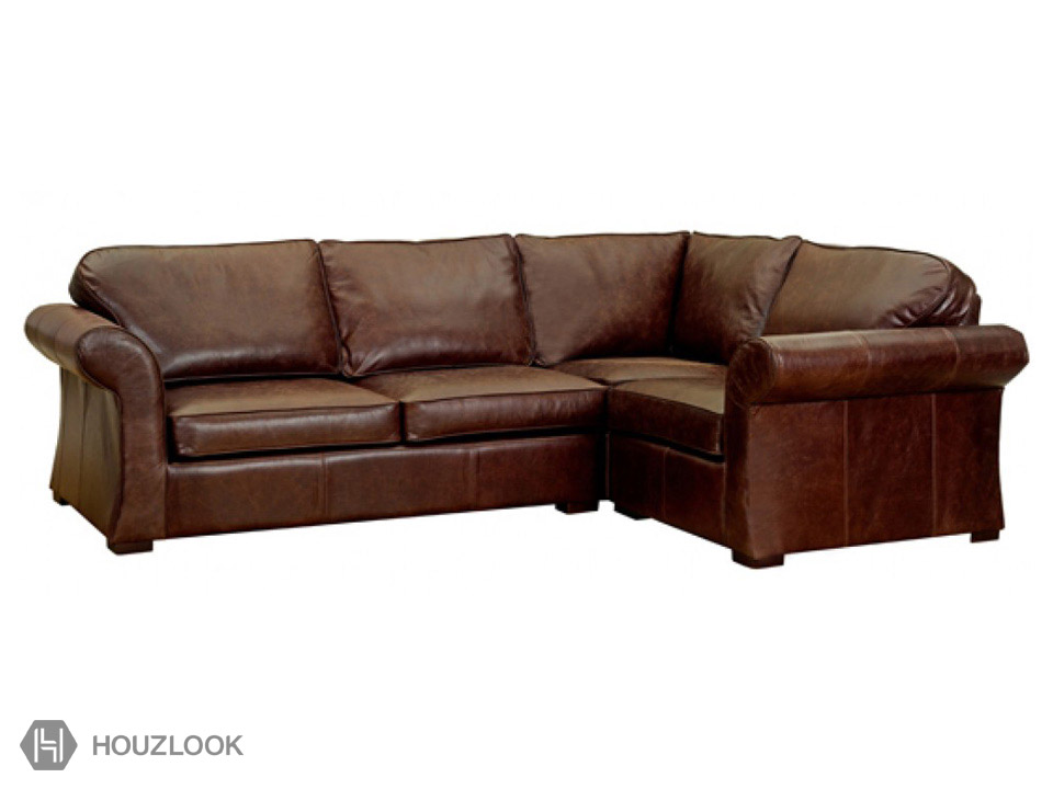 Leather 5 deals seater corner sofa